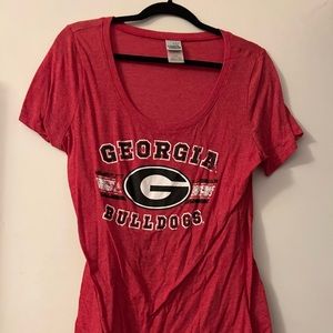 Georgia Bulldogs Tshirt, worn once